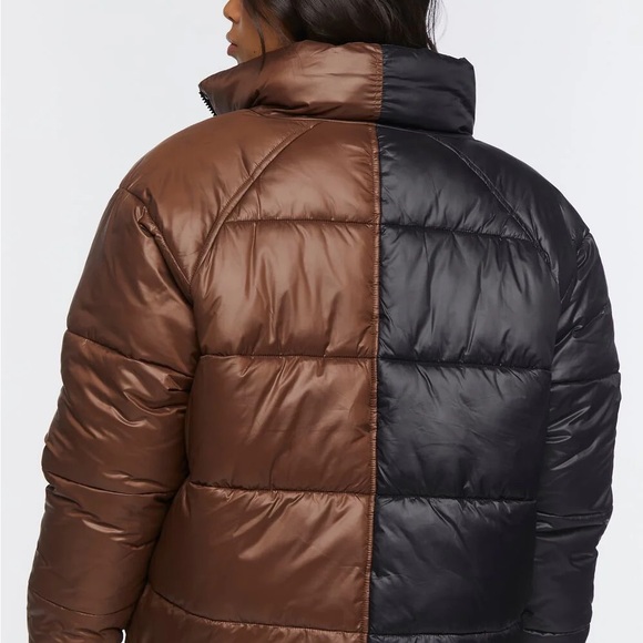 Colorblock Puffer Jacket - Picture 3 of 7